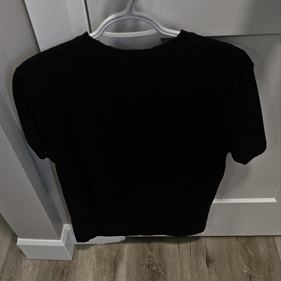 A Bathing Ape Black T-Shirt with White Logo - Picture 3 of 7